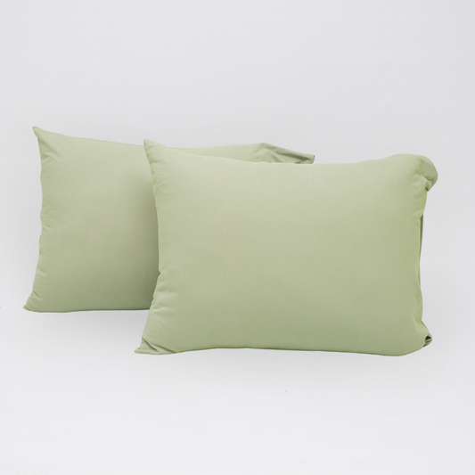 100% Cotton Jersey Pillowcase - 2 Pack