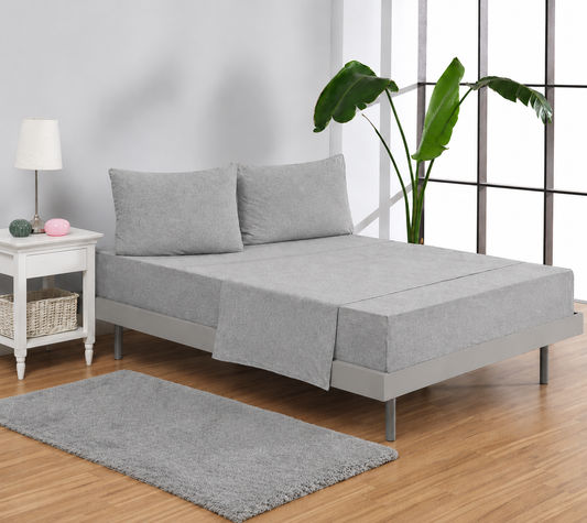 100% Cotton Jersey Single Flat Sheet