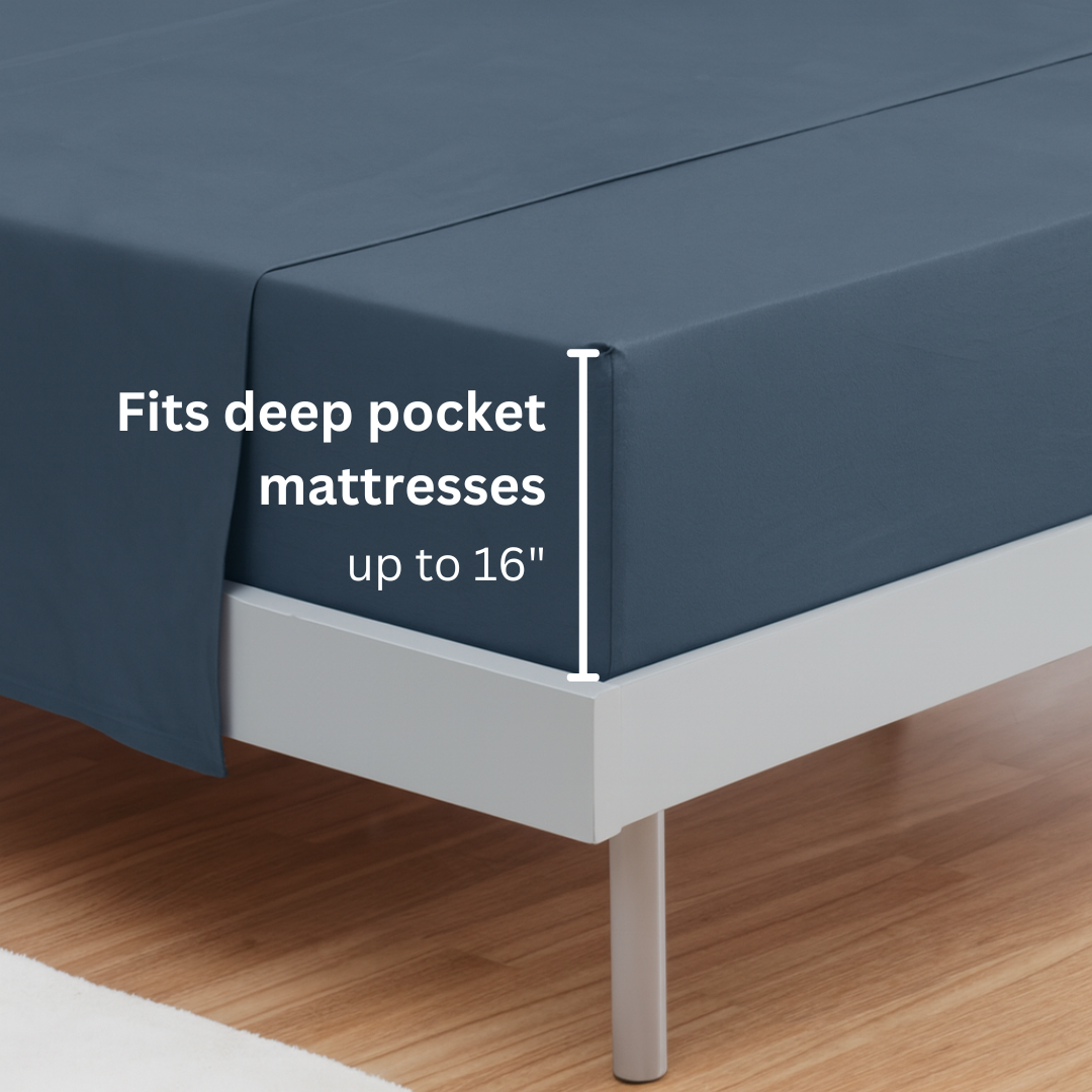 100% Cotton Jersey Single Fitted Sheet