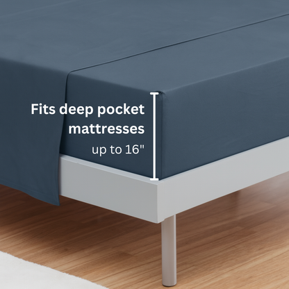 100% Cotton Jersey Single Fitted Sheet