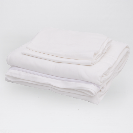 100% Cotton Jersey Duvet Cover Set - 3 Piece Set