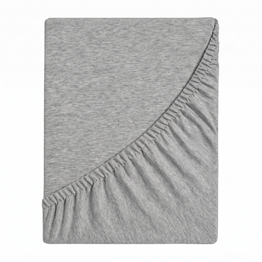 100% Cotton Jersey Single Fitted Sheet