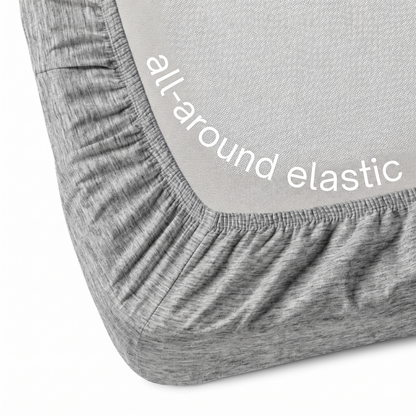 100% Cotton Jersey Single Fitted Sheet