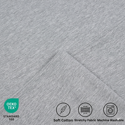100% Cotton Jersey Single Flat Sheet