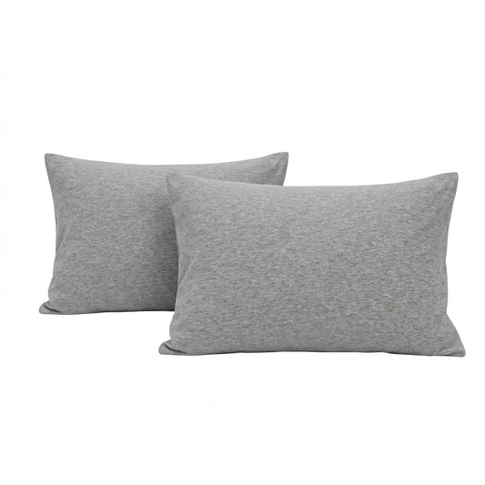100% Cotton Jersey Pillowcase - 2 Pack